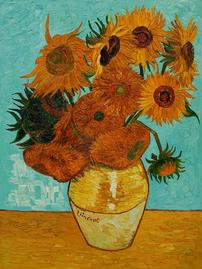 Vase with Sunflowers 202//269